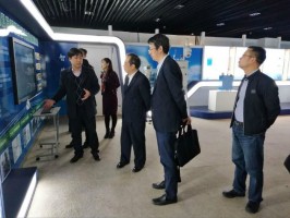 天津市科委陸文龍主任、社發(fā)處華強(qiáng)副處長(zhǎng)一行到同陽公司調(diào)研考察